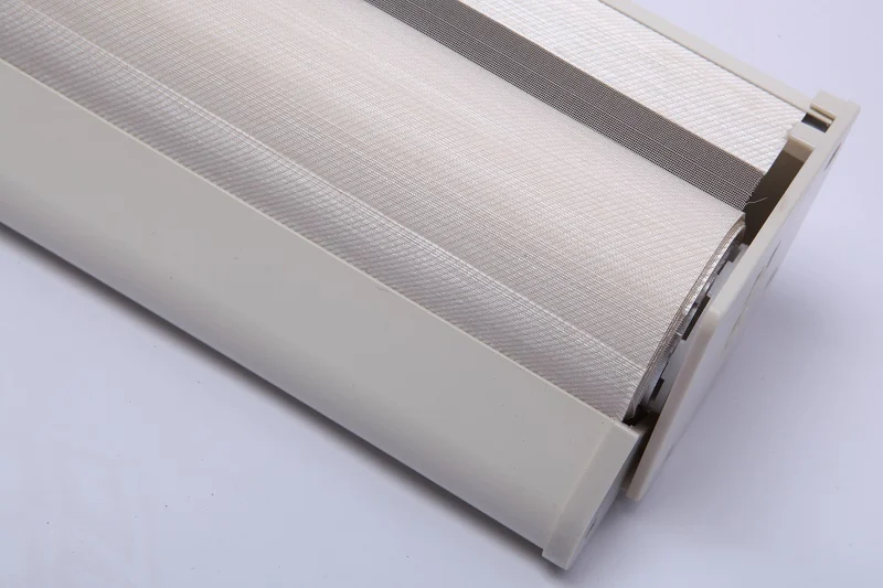 Квадратный 7 Слои двойной жалюзи рулонные шторы с зебровым принтом Радуга Жалюзи