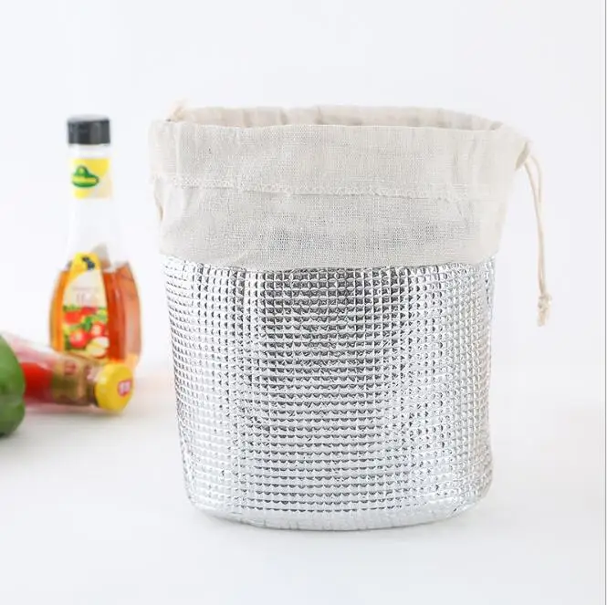 

PQ423 18m*15cm*17cm Lunch box tote lunch box primary school students lunch bags lunch bag belt bag tote thermal insulation