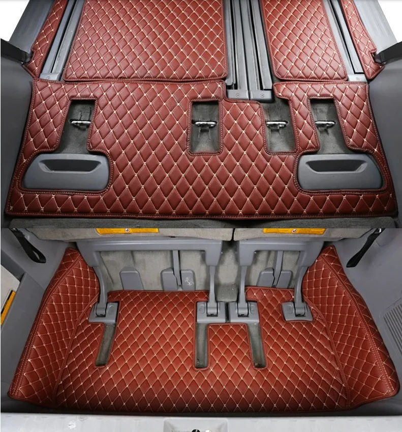 Коврик для TOYOTA SIENNA 2011 2012 2013 2014 2015 2016 2017 2018 2019 2020 2021 высокое качество стопы ковры