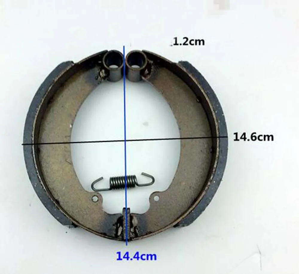 10 шт. электрическая трехколесная тормозная колодка утолщенный тип добавить