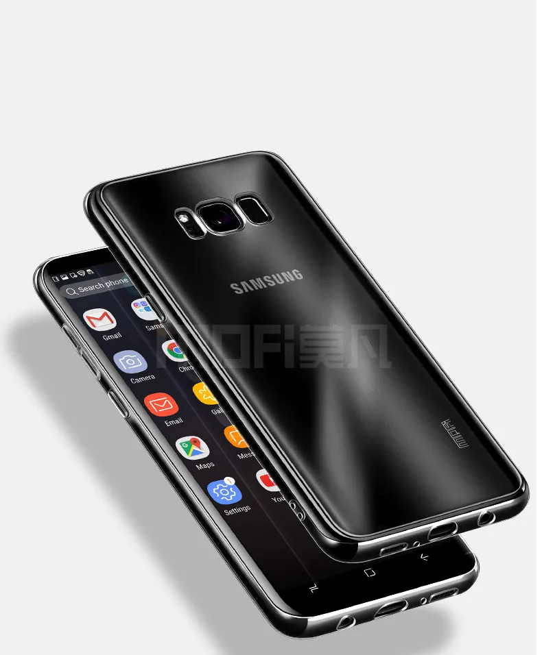 Для Samsung Galaxy S8 чехол силиконовый MOFi оригинал для Plus Задняя накладка чехла из ТПУ