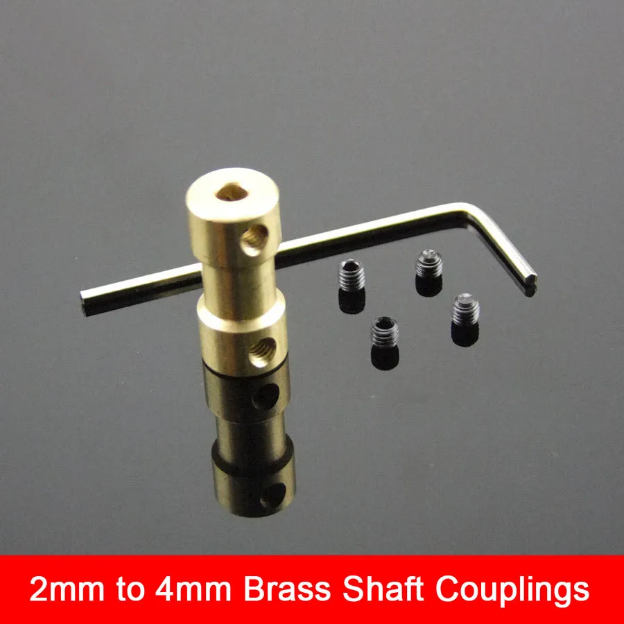 1 шт. Соединительная муфта вала от 2 мм до 4 мм|shaft coupling|shaft coupling 4mm2mm shaft |