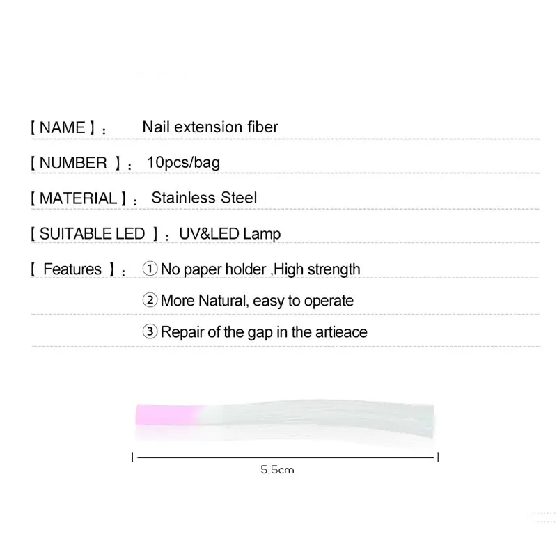 Ellwings шелковые шарфы расширение акриловый гвоздь зажимы лечение протектор