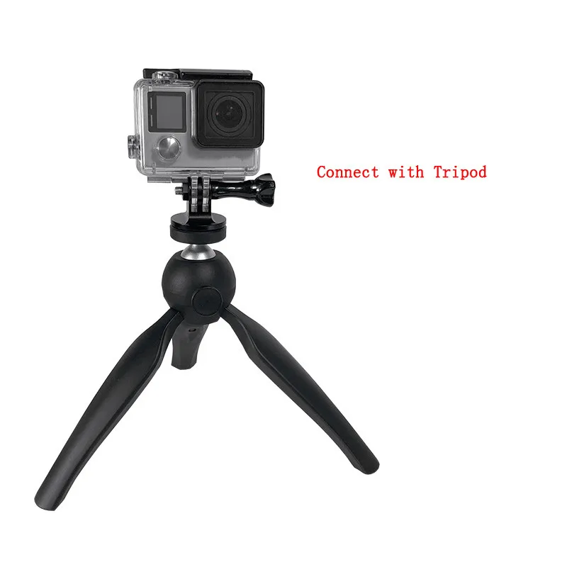 Адаптер из алюминиевого сплава с ЧПУ для штатива GoPro 8 7 6 5 4 SJCAM Yi 4K SONY Go pro Hero DJI Набор