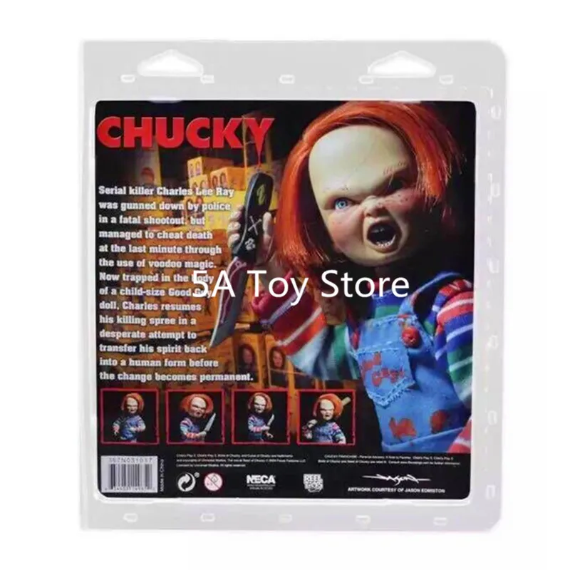 

Good Guys Childs Play Chucky PVC Action Figure Collectible Model Toy 16cm Retial Box