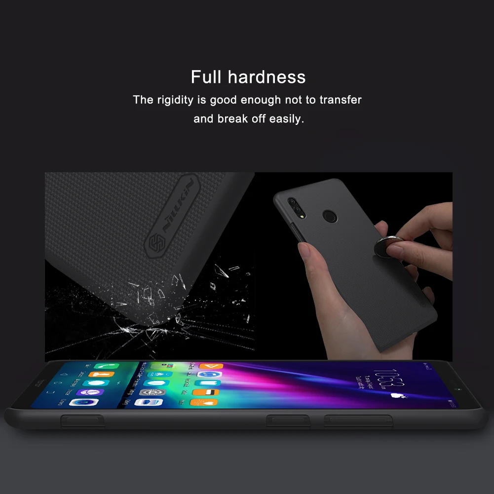 Чехол Nillkin для Huawei Honor Note 10 матовый пластиковый жесткий чехол накладка