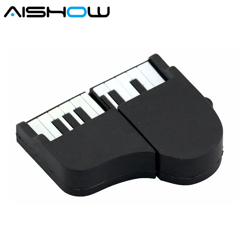 Силиконовый флэш накопитель usb 2 0 в виде пианино 4/8/16/32/64 ГБ|u disk|2.0 flash driveflash drive pen |