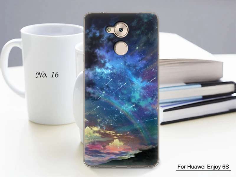 JURCHEN чехол для телефона чехол для Huawei Honor 6C силиконовый мягкий ТПУ чехол для Huawei NOVA Smart Case для Honor 6C чехол 5,0"