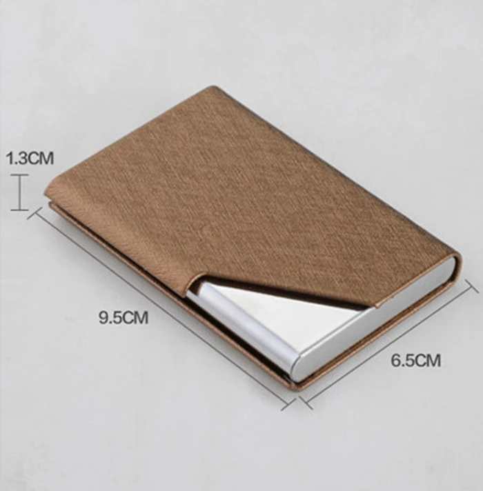 2018 женский мужской водонепроницаемый визитница бумажник с рчид кожаный футляр