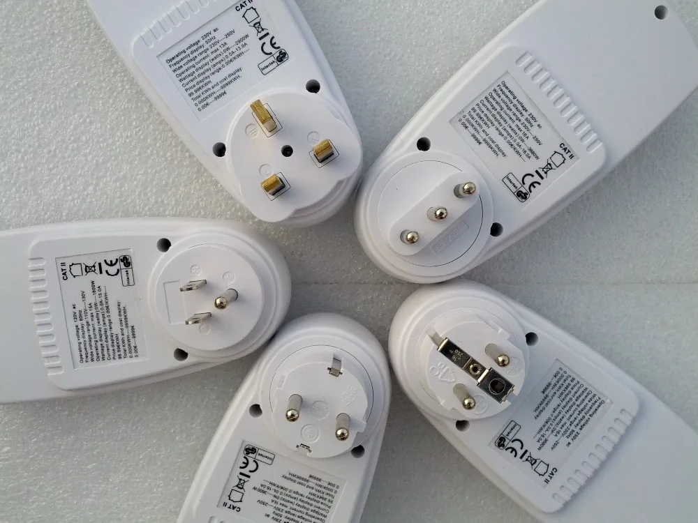 Цифровой измеритель мощности с ЖК-дисплеем 120 В 60 Гц | Электроника