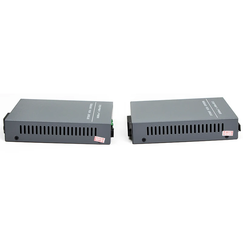 1 пара конвертер Fast Media Ethernet 10/100 Мбит/с одномодовый SC волоконно оптический