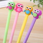 Гелевая ручка в виде милой совы, 0,5 мм, подпись в офисе мм