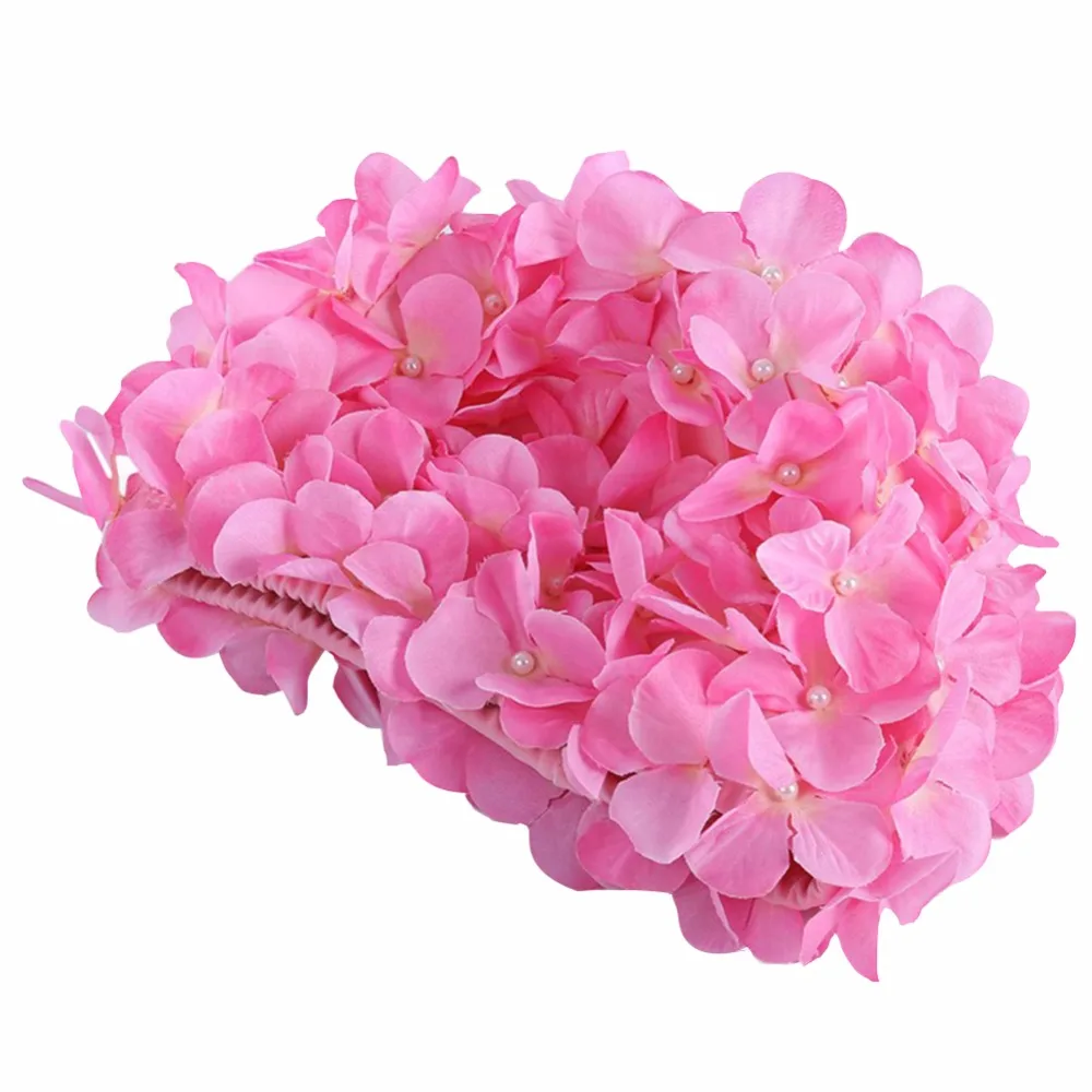 

Women Flowers Design Bath Cap Ladies Swimming Cap For Long Hair Cute Gift New
