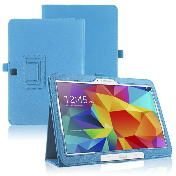 Кожаный чехол-подставка для Samsung Galaxy Tab 4 10 1 SM T530 T531 T535 Tablet | Компьютеры и офис