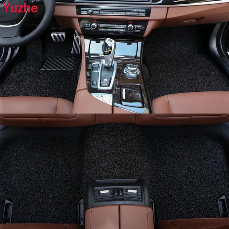 Yuzhe пользовательские автомобильные напольные коврики для Suzuki Jimny Grand Vitara Kizashi Swift