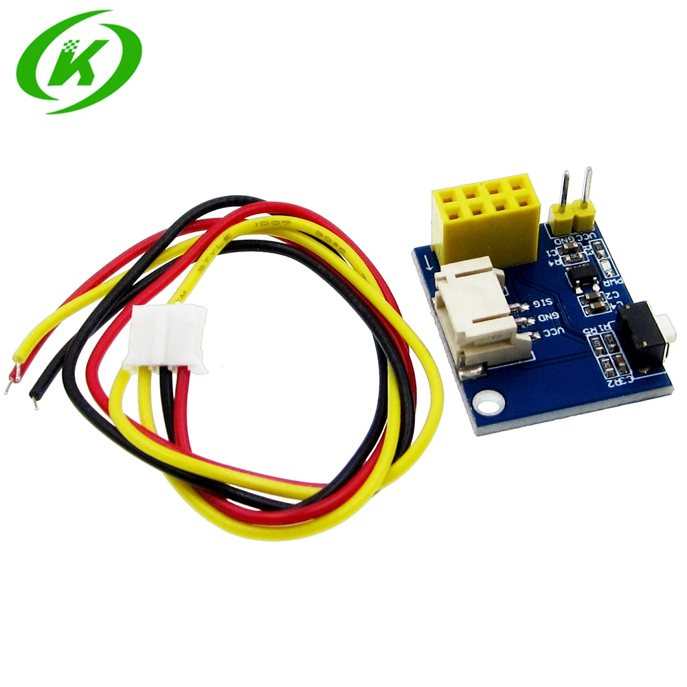 

10PCS/LOT ESP8266 ESP-01 ESP-01S RGB LED Controller Module for IDE WS2812 Light Ring Smart Electronic DIY