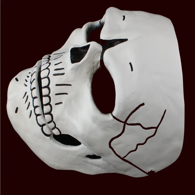 007 James Bond Spectre Mask - Scary Halloween Skull Skeleton Ghost Cosplay Costumes Props Masquerade Resin Party Masks image 5