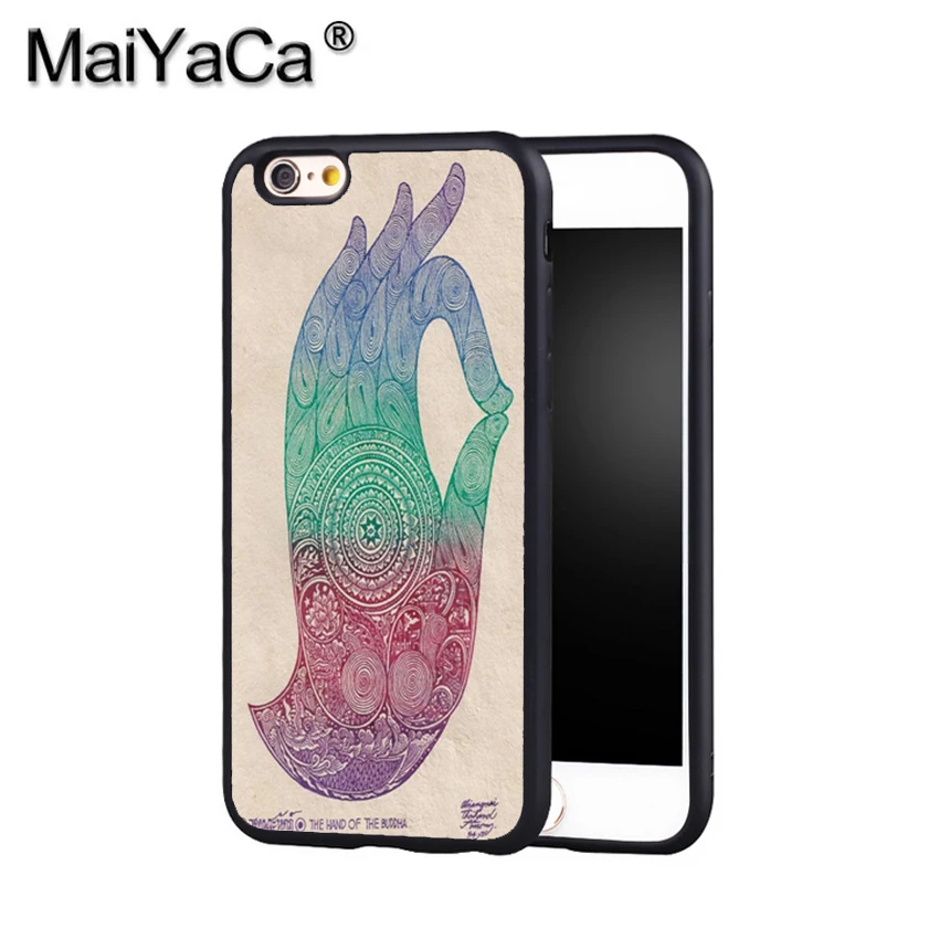 Maiyaca внутреннее руководство Будда искусство 7 чехол для телефона IPhone X 8 6 S плюс Plus 5