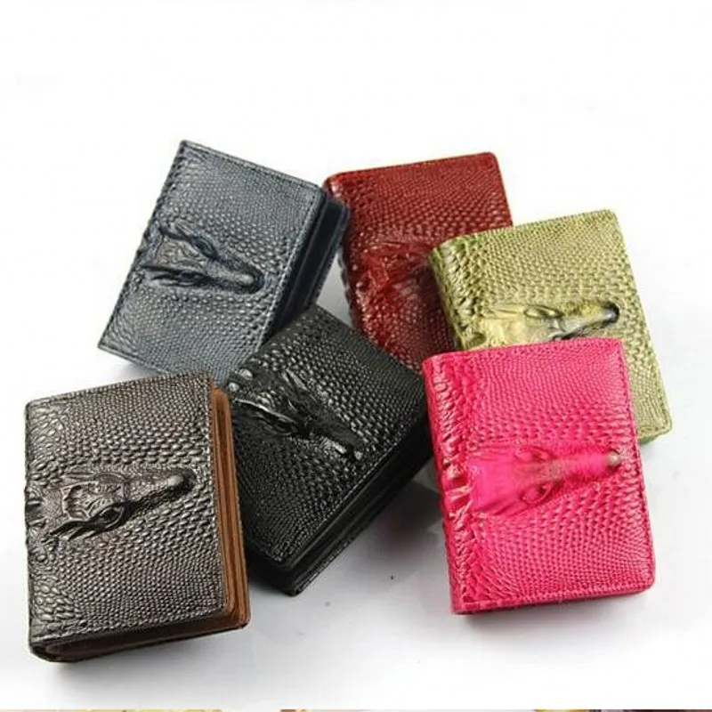Известный Бренд Крокодил Роскошные Кошельки 2017 женщин классический винтаж кожа