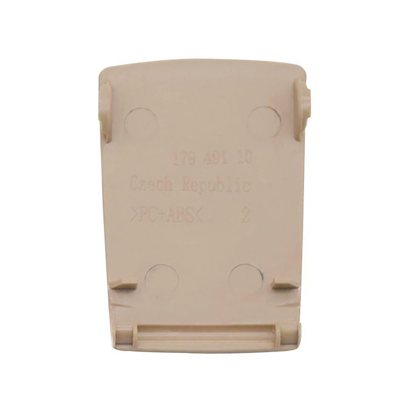 

Beige Car Rear Safety Seat Buckle Mount Cover For BMW E90 F30 1 Series/3 Series