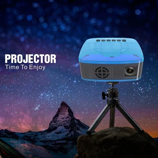 U20 680LM HD мини портативный проектор для дома на открытом воздухе для театра AV USB с пультом дистанционного управления