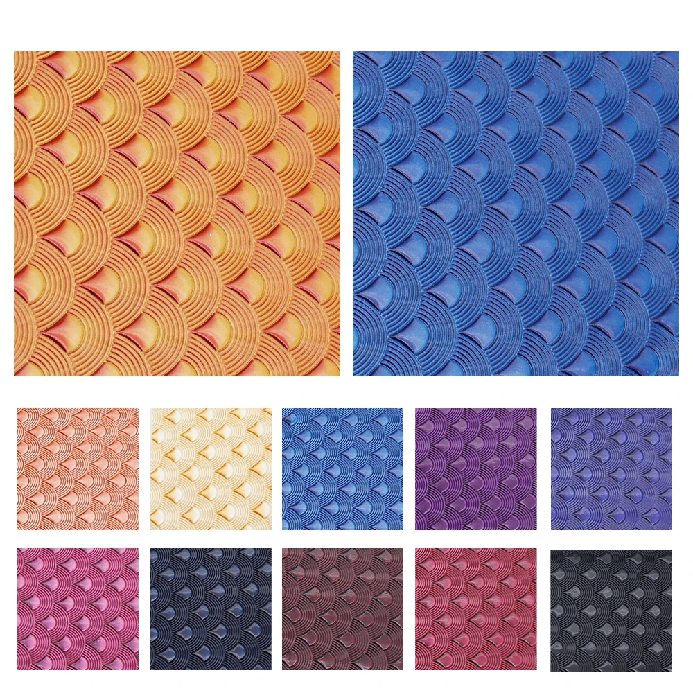 David accessories 20*33cm рыбья чешуя чешуйчатая текстура искусственная кожа ткань сделай
