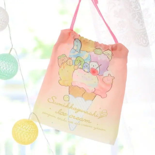 1 шт. милый мягкий биологический уголок Sumikko Gurashi для хранения сумка на шнурке