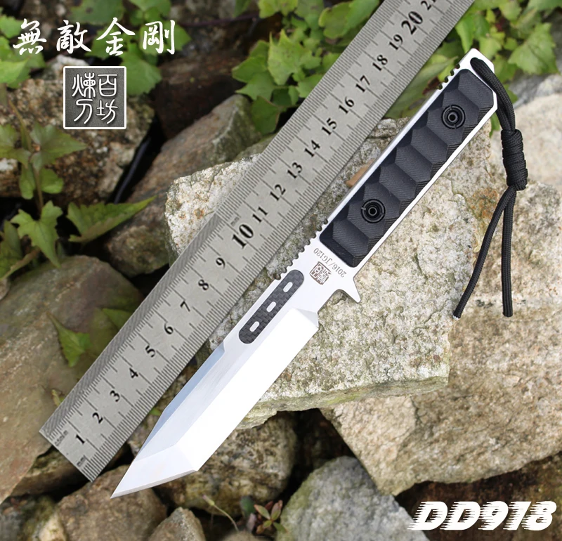 

High quality army Survival knife high hardness wilderness knives essential self-defense Camping Knife Hunting outdoor tools EDC
