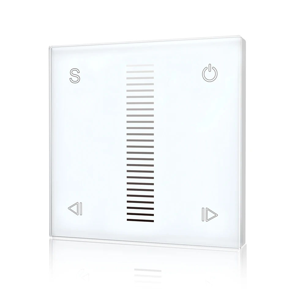 S1-T настенный сенсорный экран трехдиапазонный РЧ-диммер переменного тока Входное