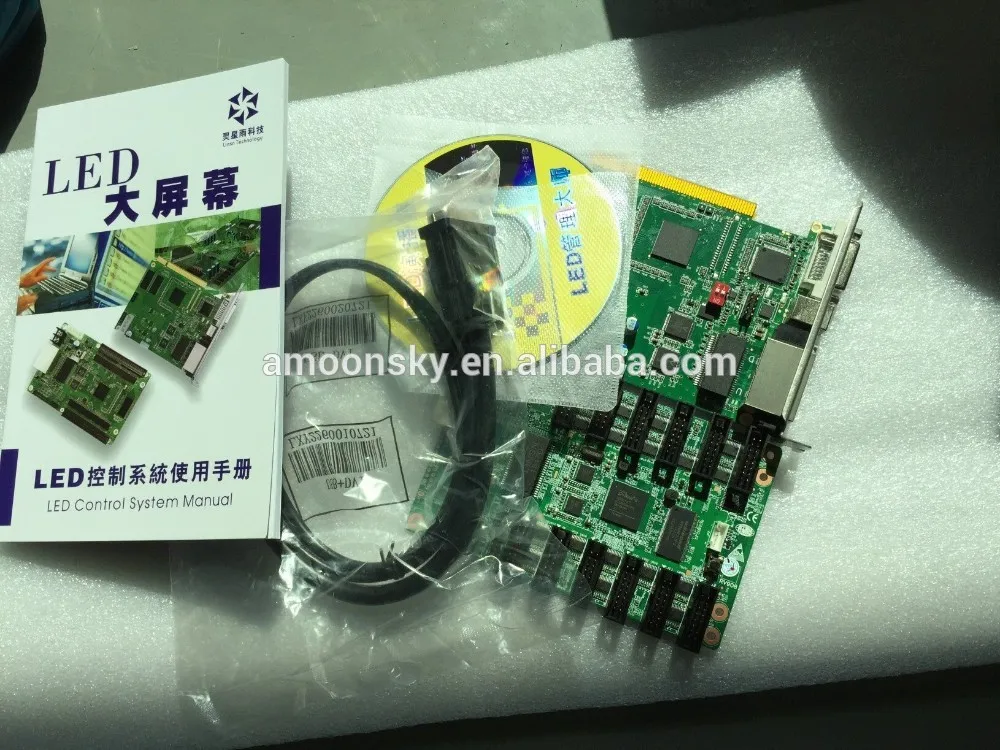 amoonsky hot selling linsn ts802d led sending card hdmi video sender 1024 dmx controller control | Электроника