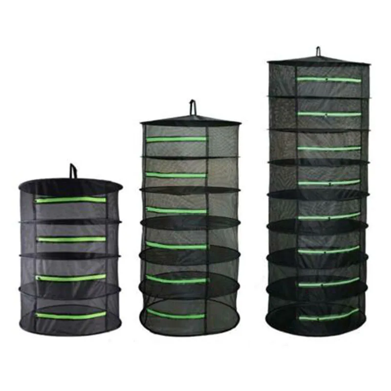 Складная сетчатая сушилка для корзин 4/6/8 слоев|Тенты выращивания| |