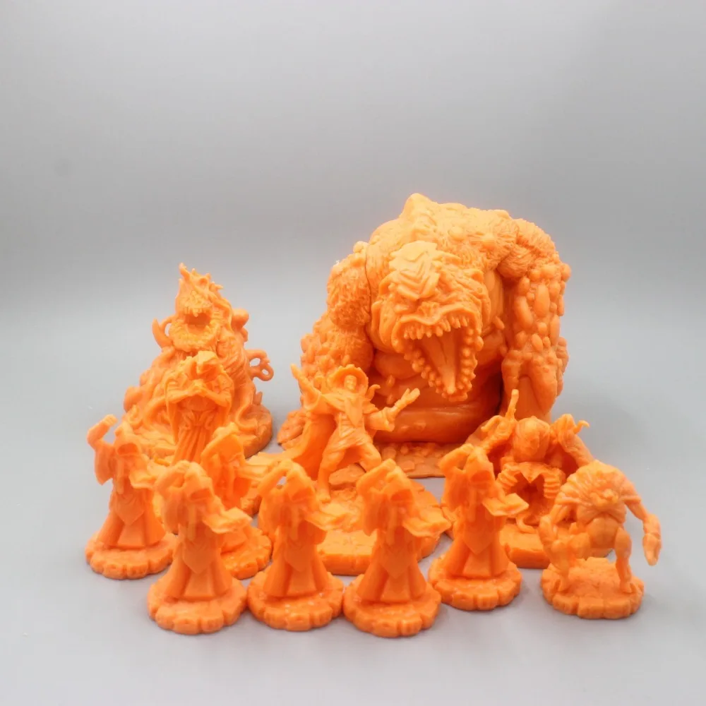 Игрушки миниатюры Cthulhu по мотивам войн большой Кулл хаос Ползания Желтый Знак