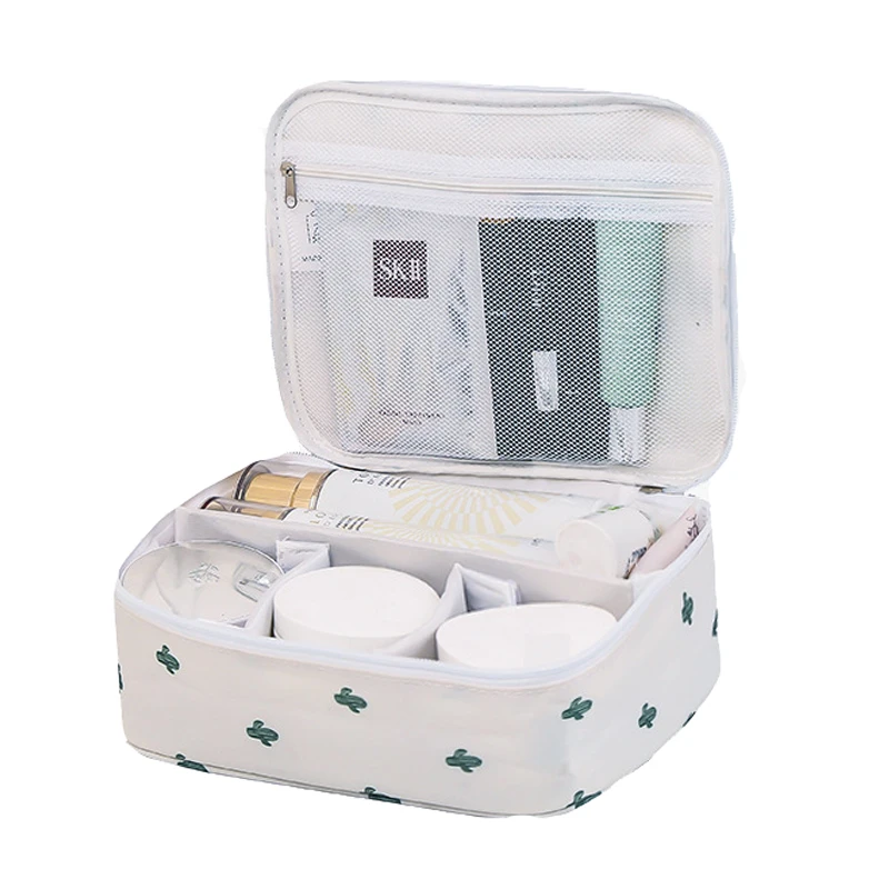 2018 новая мода путешествия Дамская косметичка Портативный несессер сумочка со