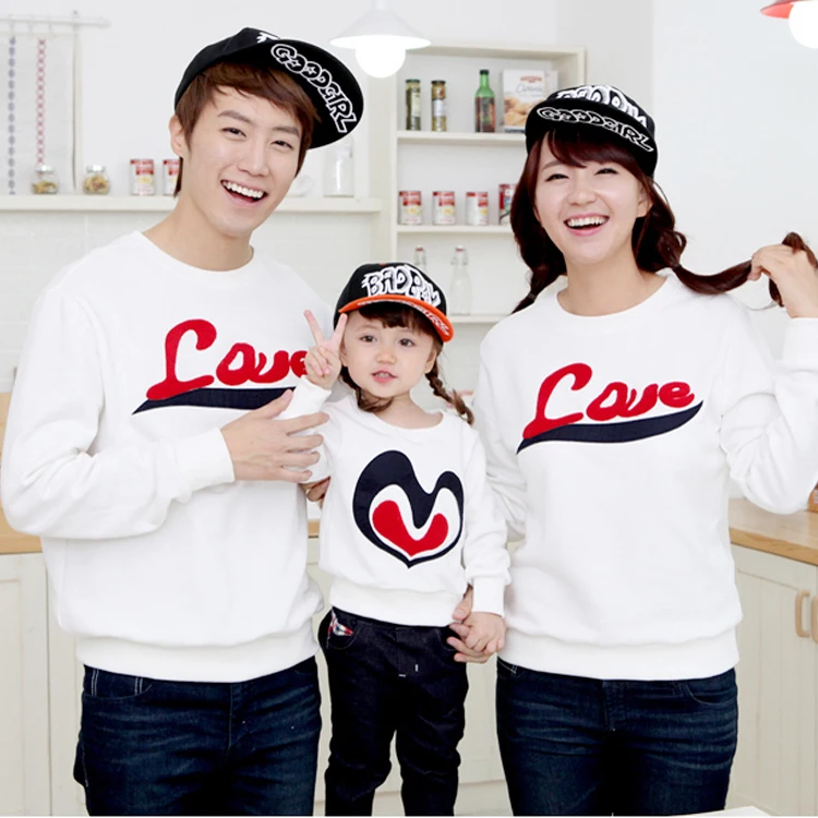 Осень-зима 2017 осенне-зимняя хлопковая толстовка одежда для активных мам и дочек