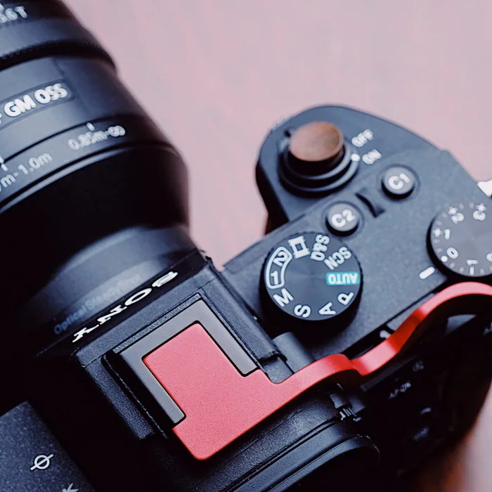 Оригинальная красная крышка для горячего башмака Sony A9 A7M3 A7R3|Моноподы| |