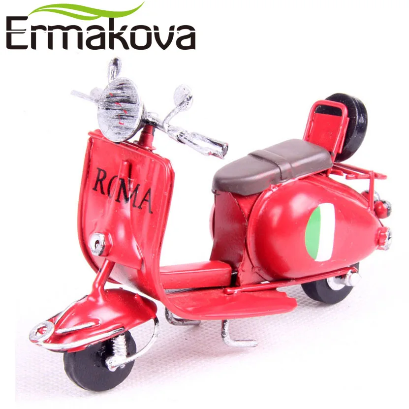 ERMAKOVA 11 см (4 3 &quot) мини металлическая винтажная модель мотоцикла Классическая