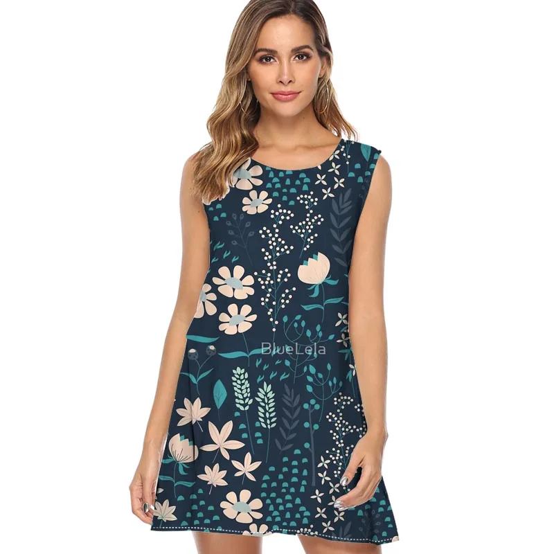 Новое летнее для пляжа в богемном стиле платья вечеринок Женская Туника без