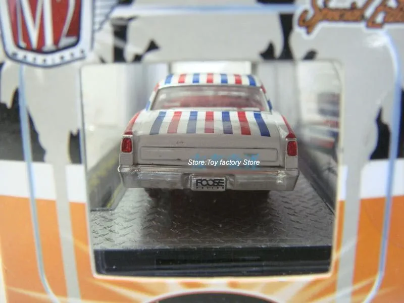 M2 1:64 1967 Chevrolet NOVA boutique игрушечные автомобили из сплава для детей Детские игрушки