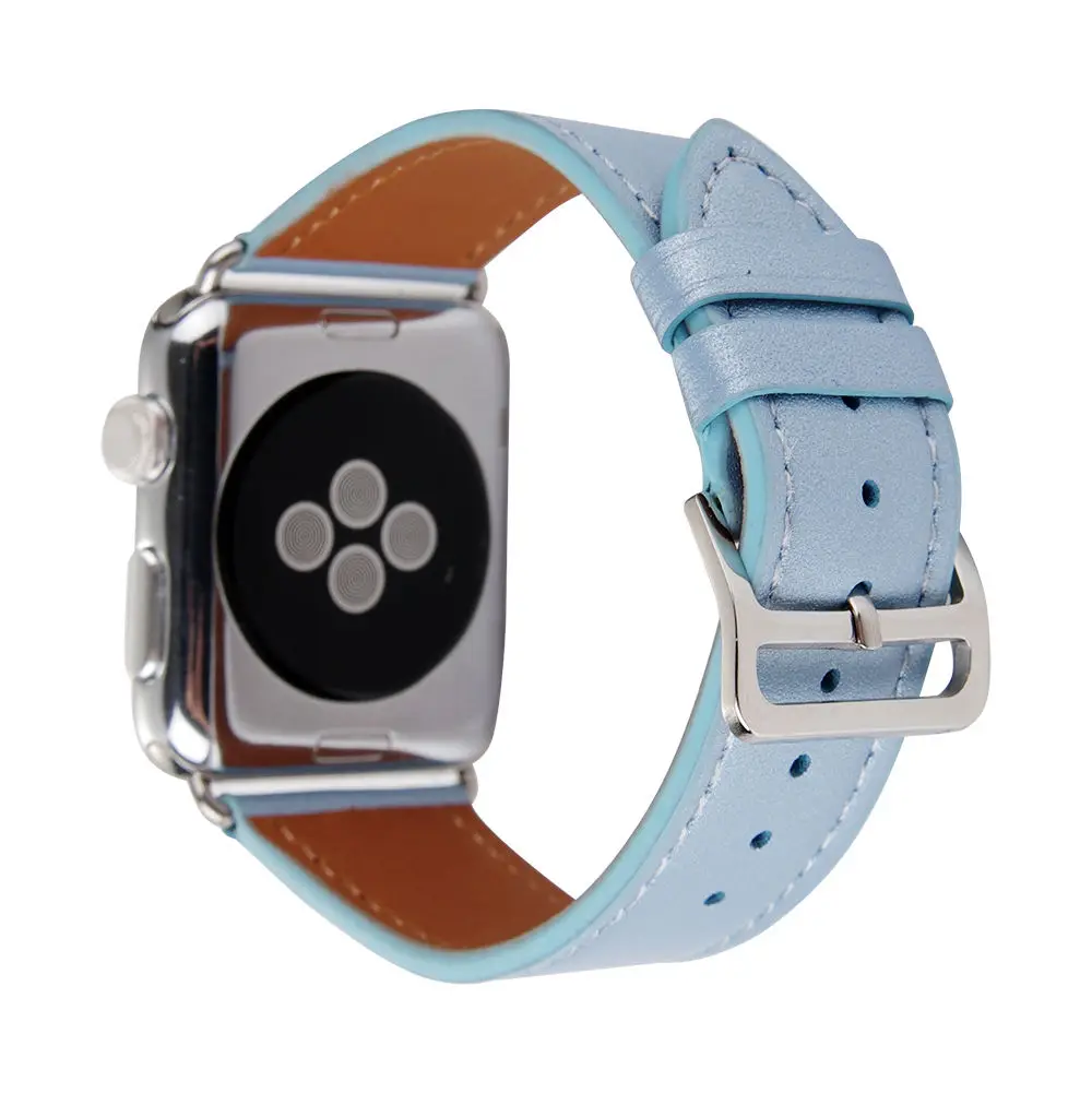 Стильный ремешок XAMS из искусственной кожи для Apple Watch Series 3 42 мм 38 браслет iWatch 2 1 с