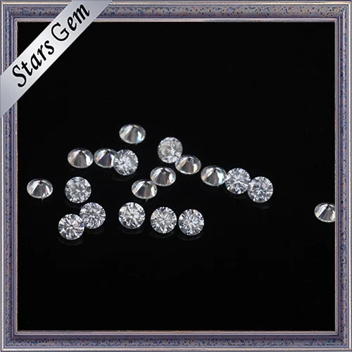 Мелеобразные бриллианты маленького размера GH около белого цвета 100 штук упак.