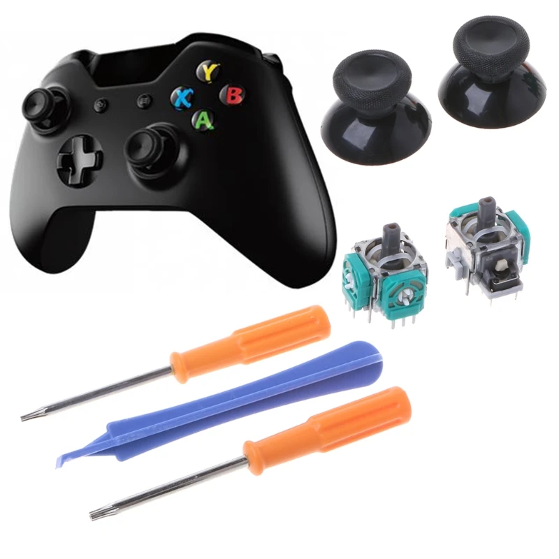 Сменный аналоговый джойстик для Xbox One 3D контроллер колпачок пальцев Torx T8 T6