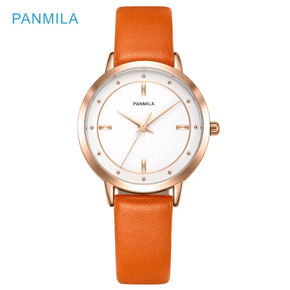 

Часы женские кварцевые из нержавеющей стали с ПУ кожи