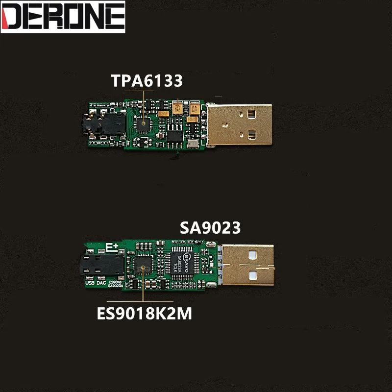 PCM2706 компьютерная звуковая карта ES9018K2M аудио декодер усилитель мощности для наушников ЦАП OTG ES9023 OPA1642 TDA1305 SA9023