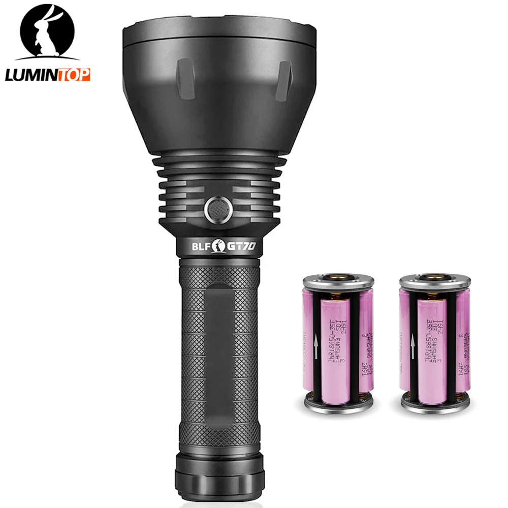 Комплект фонарика Lumintop BLF GT70 12 В Cree XHP70.2 макс. 7500 лм расстояние луча 1400 м фонарик с