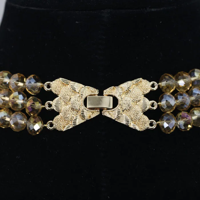 Новейшие африканские высококачественные ювелирные наборы для костюма золотые