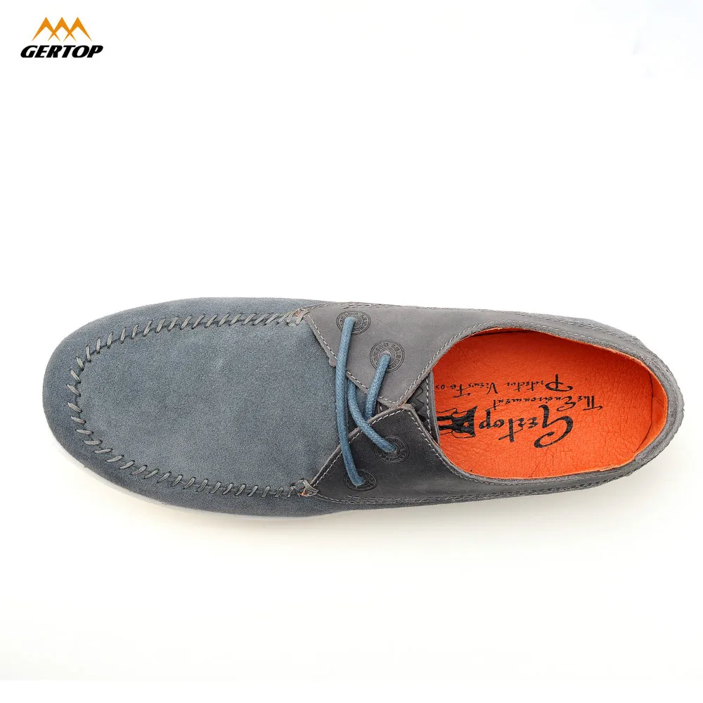 GERTOP The new 2015 walking shoes men's leather leisure for Men Leather | Спорт и развлечения