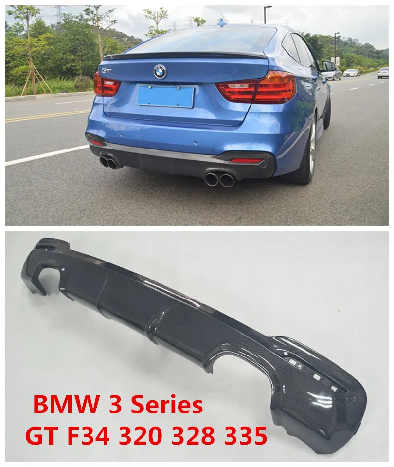 Автомобильный задний спойлер из углеродного волокна для BMW 3 серии GT F34