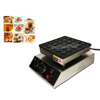 mini pancake machine 800w commercial muffin machine electric 25 holes nonstick pan water proof switch scones machines 110v220v