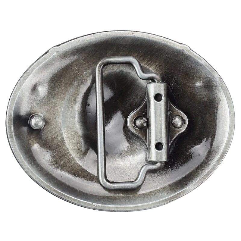 

Three-dimensional bear head alloy belt buckle for 3.8 CM width of the belt