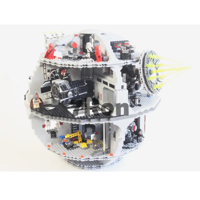 Модель здания игрушки хобби Звезда смерти 05035 совместим с lego Star Wars серии 10188
